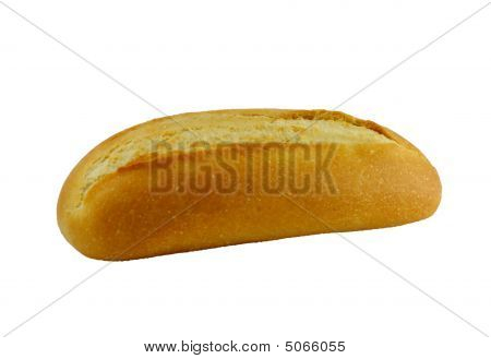 Vers brood geïsoleerd op de witte achtergrond