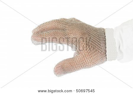 Hand With Protective Glove
