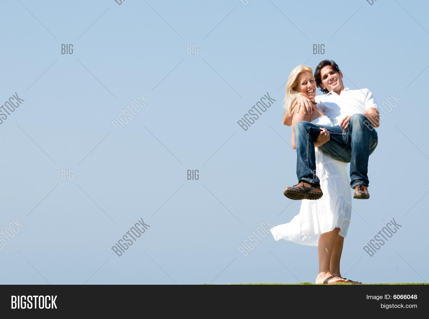 Woman Holding Man Image & Photo (Free Trial) Bigstock