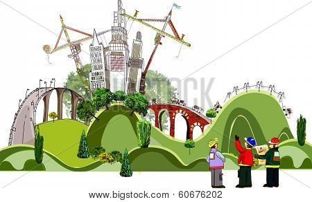 Building site, City collection