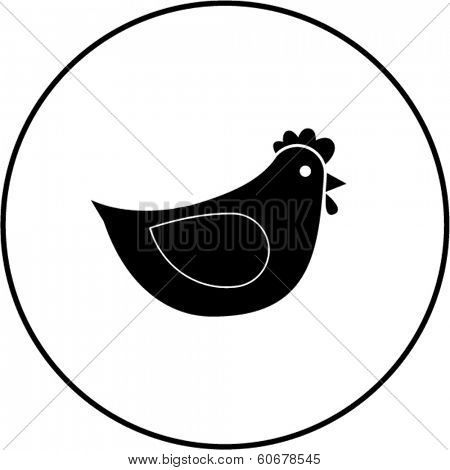 chicken symbol