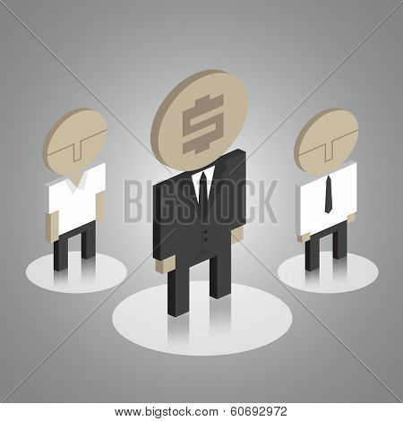 Business man icons