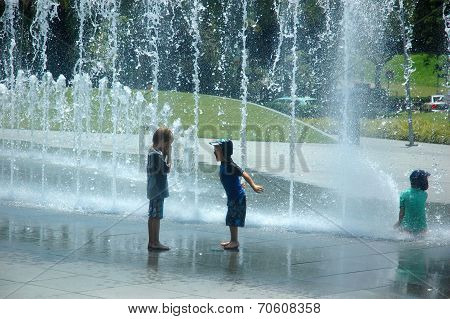 Garden fountain