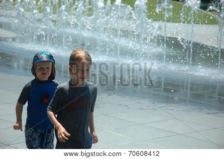 Garden fountain