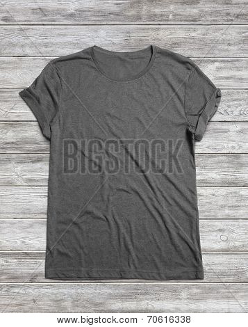 Blank grey t-shirt