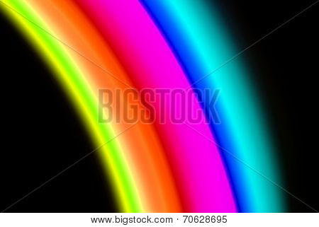 color spectrum blurry background