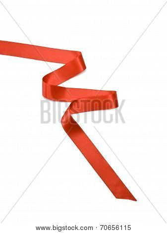 Red saten Ribbon