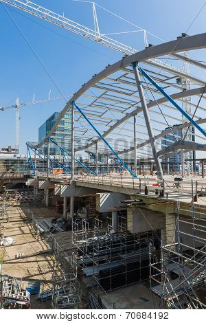 Building New Station Utrecht