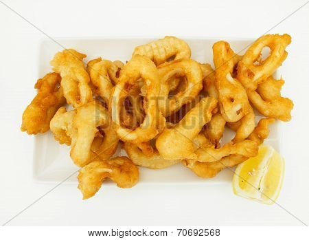 Fried Squid Rings.