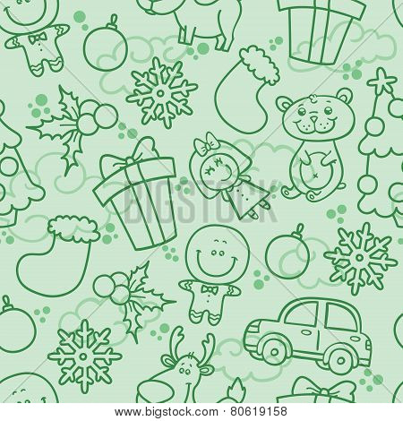 Xmas baby pattern
