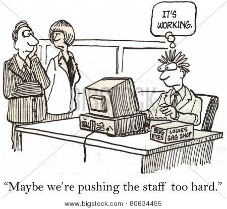 Overworked
