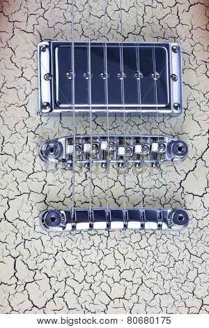 Bridge On An Electric Guitar