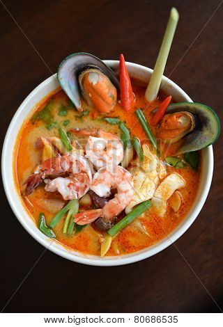 Seafood Tomyam