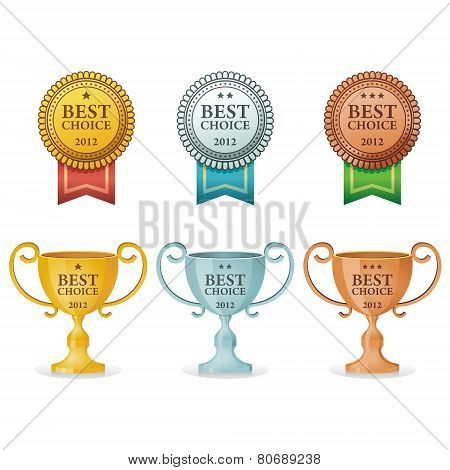 best choice award medal