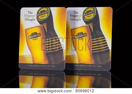 Beermats From Bulmers Cider.