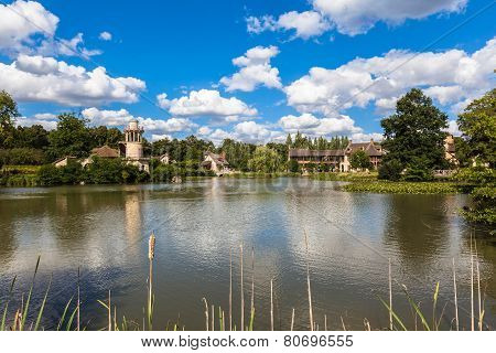 The Queen's Hamlet Near Versailles Palace