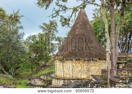Ancient House In Kuelap, Peru