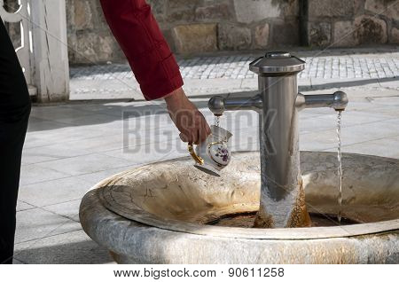 Hot Spring, Karlovy Vary.