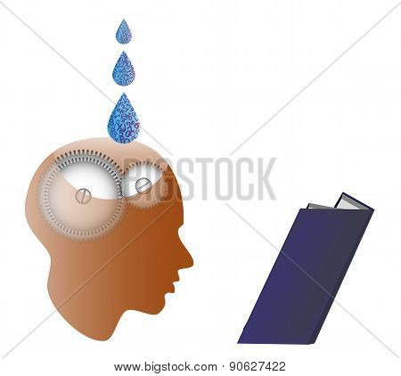 Knowledge And Training. Art Poster.