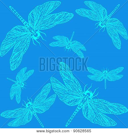 Pattern Dragonfly