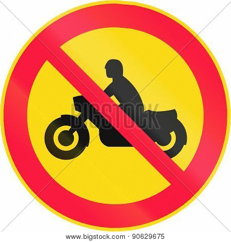 No Motorcycles In Finland
