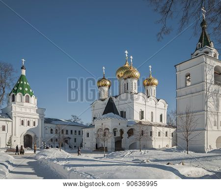 The Holy Trinity Ipatiev Monastery inside.