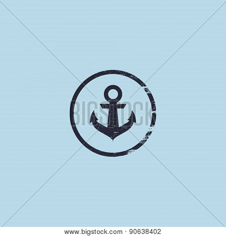 Anchor Logo. Nautical Theme.