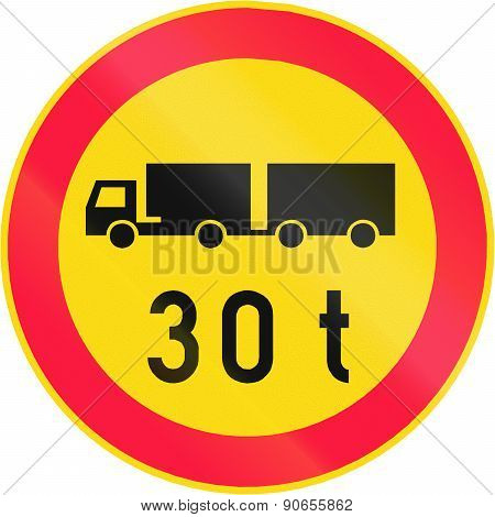 Lorry Weight Limit In Finland