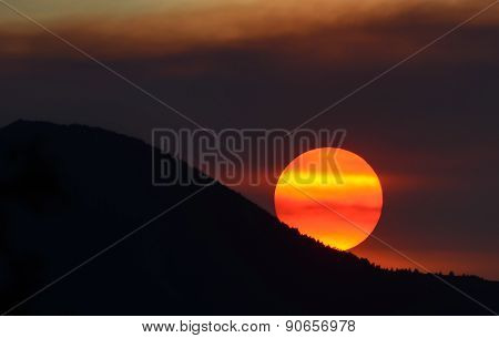 Smokey Sunset