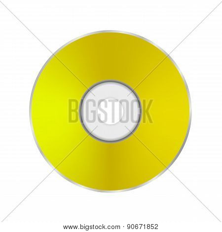 Gold Compact Disc