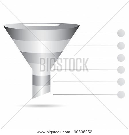 funnel diagram, marketing diagram