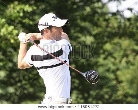Gregory Bourdy At The Golf French Open 2015