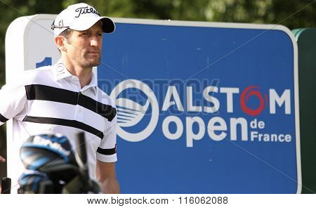 Gregory Bourdy At The Golf French Open 2015
