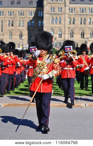 Changing Guard Ceremony at Parliament Hill, Ottawa