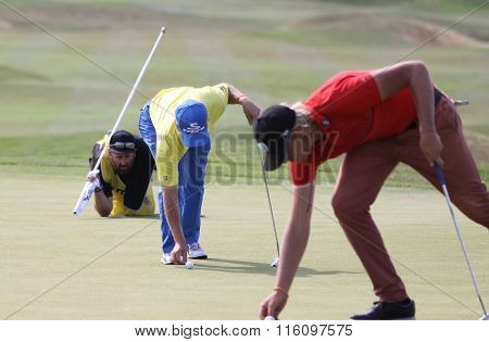 Fabien Marty At The Golf French Open 2015
