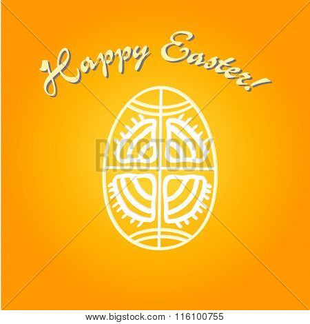 Greeting card for Easter holidays