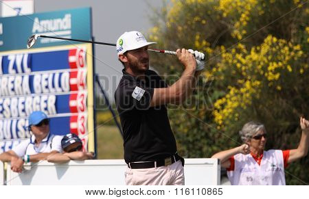 Xavier Poncelet At The Golf French Open 2015