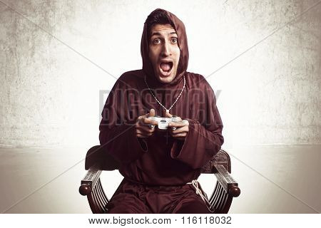 young friar playing
