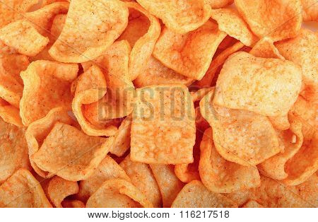 Close Up Snack For Background Texture