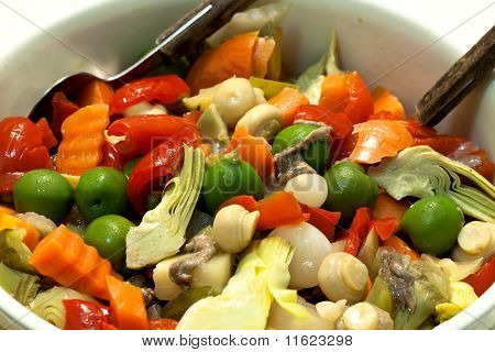 이탈리아어 "insalata 디 Rinforzo"
