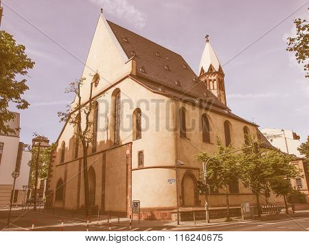 St Leonard Church Frankfurt Vintage