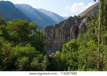 Village On The Edge Of Canyon