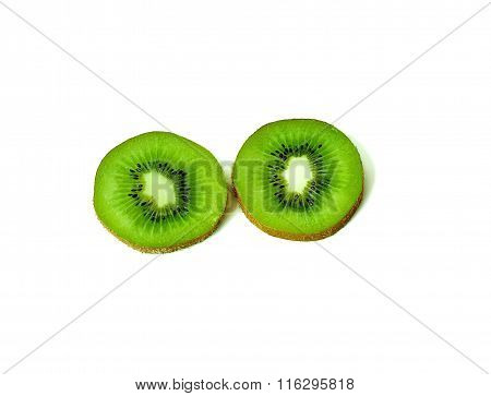 Kiwi Isolated On A White Background