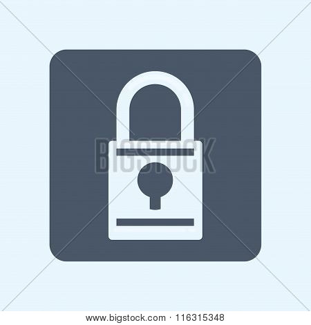 Security padlock icon