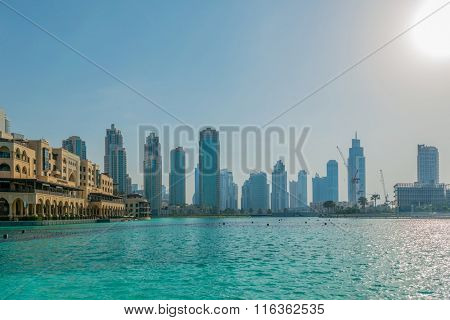 Dubai - JANUARY 9, 2015: Soul Al Bahar on January 9 in UAE, Dubai. Soul Al Bahar area is popular with tourists