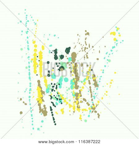 Colorful background with spots