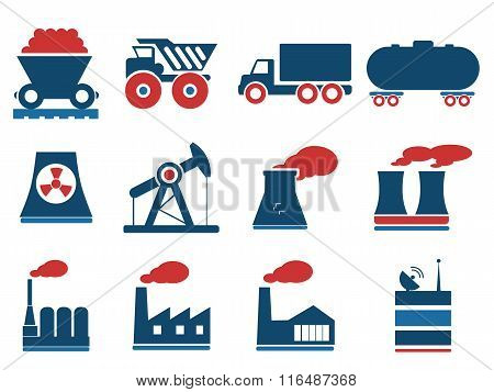 Industrial simply icons