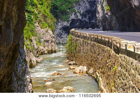 Bicaz Canyon In Romania, One Of The Most Spectacular Roads In Romania