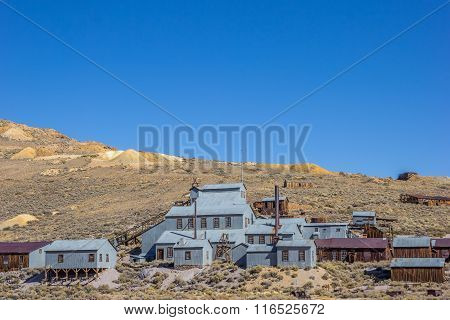 Old Factory In Bodie State Historic Park
