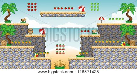 Tile Set Platform For Game 21.eps